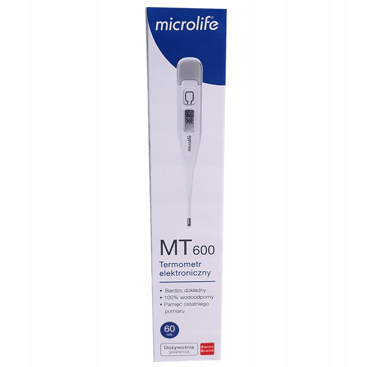 ELECTRONIC THERMOMETER MICROLIFE MT600 SET 24pcs factory packaging Manufacturer code MT 600