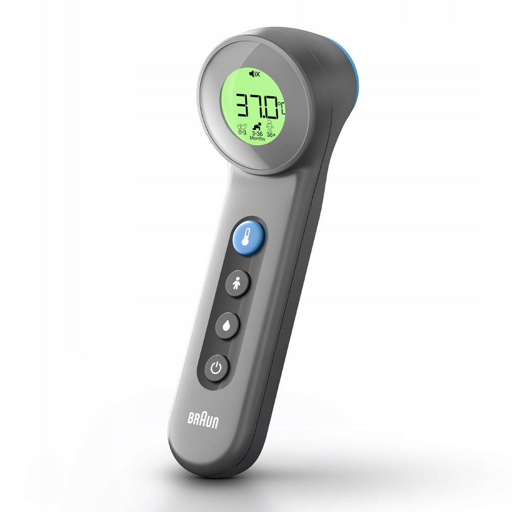 ELECTRONIC THERMOMETER NON-CONTACT MEDICAL INFRARED BRAUN BNT400 BLACK Manufacturer code BNT400 Black