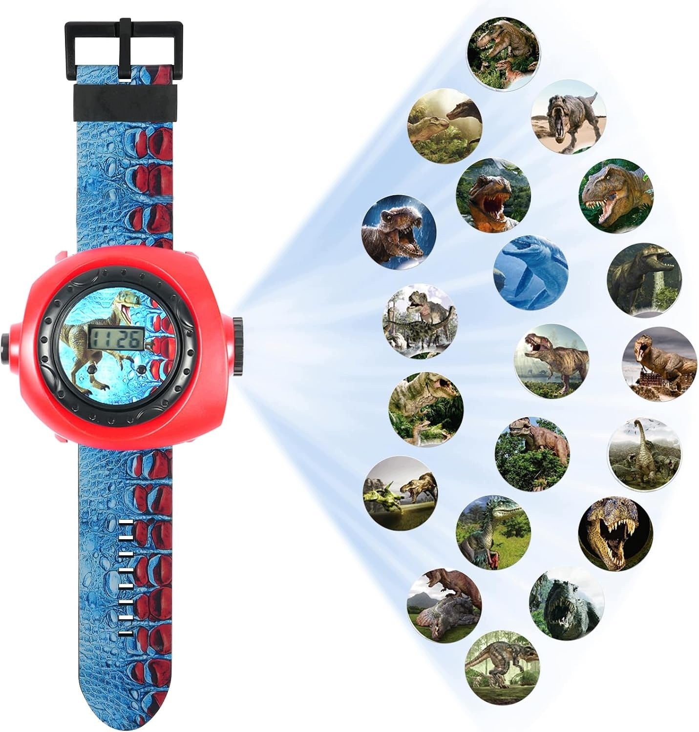ELECTRONIC WATCH CARTOON PATTERN PROJECTOR FOR CHILDREN