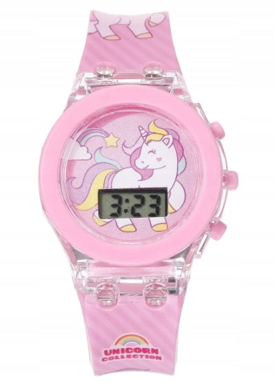 ELECTRONIC WATCH LED UNICORN GIFT IN BOX FOR GIRL Brand no brand