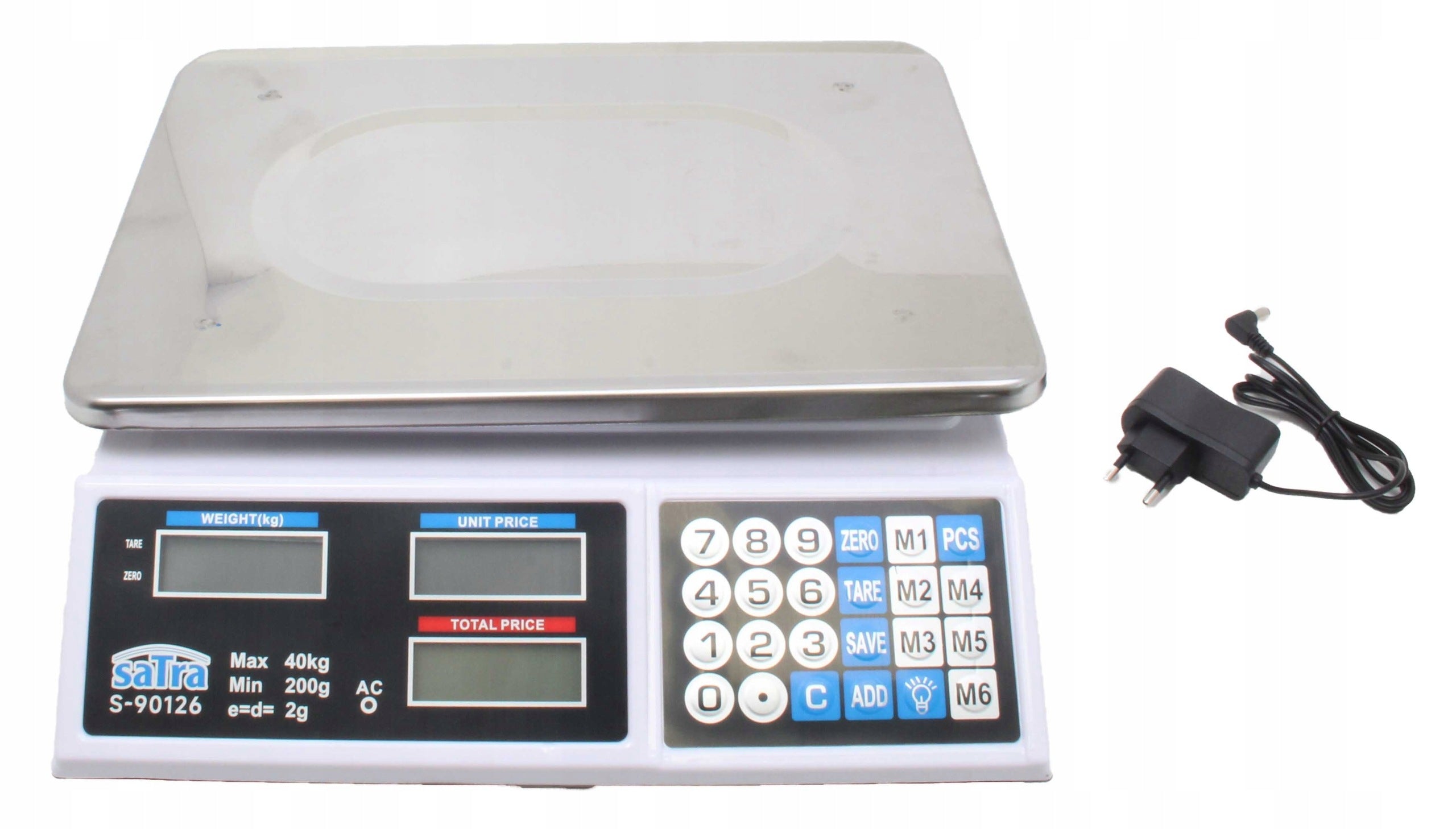 ELECTRONIC WIRELESS SCALE 40Kg / 2g SATRA S-90126
