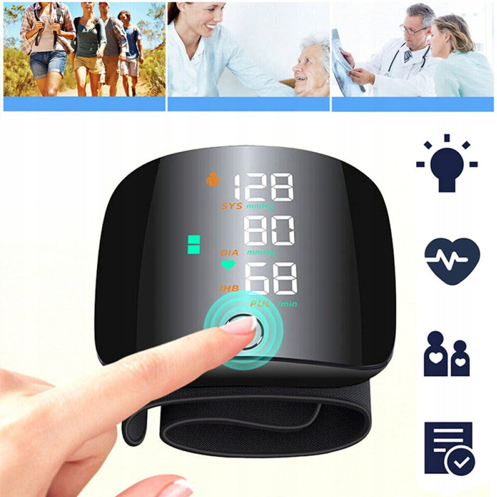 ELECTRONIC WRIST BLOOD PRESSURE MONITOR, BLOOD PRESSURE AND HEART RATE MEASUREMENT Medical device no