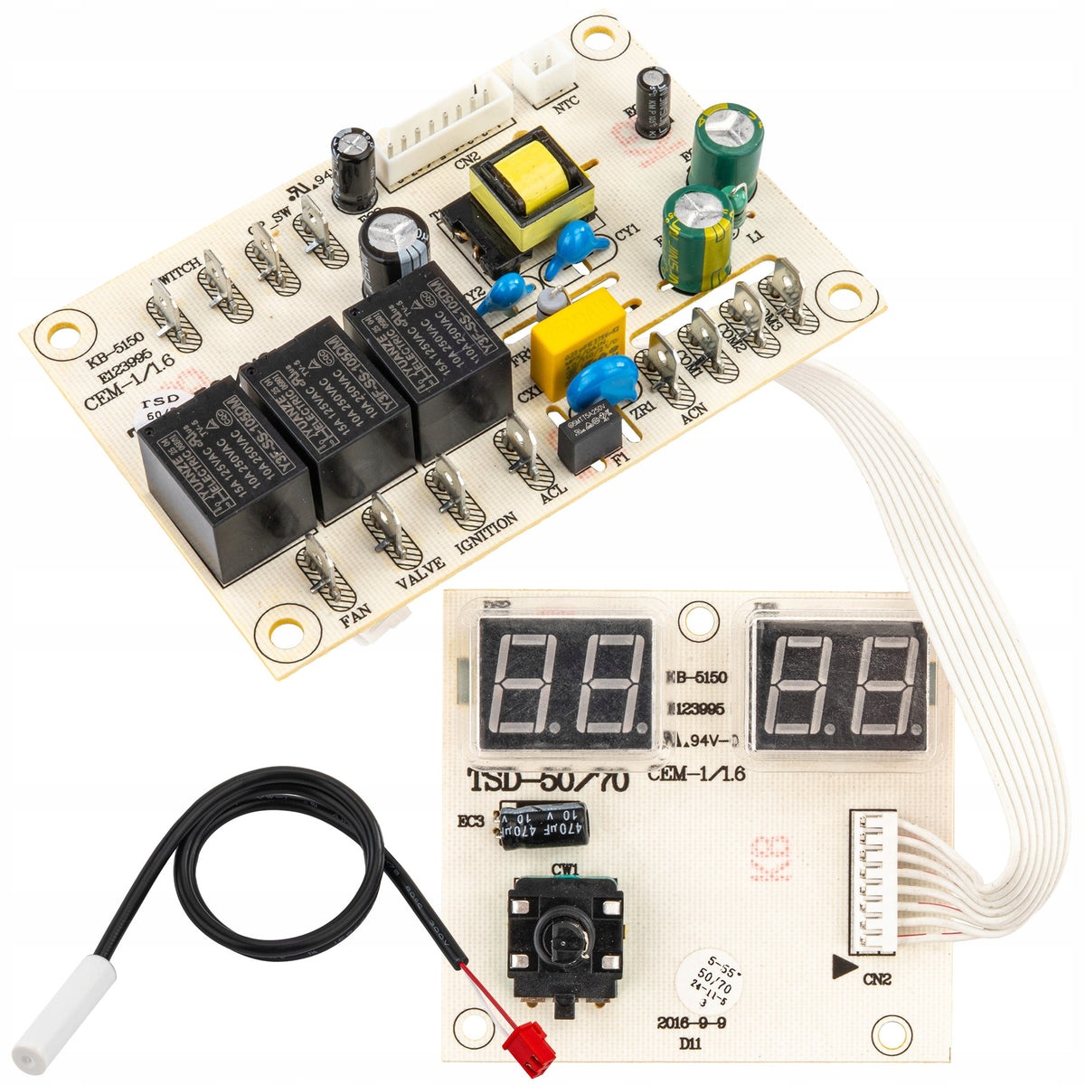 ELECTRONICS BOARD FOR HEATER UNIVERSAL CONTROL PCB CONTROL 40kW