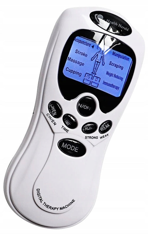 ELECTROSTIMULATION, EMS MASSAGER, 8 MODES OF OPERATION, ELECTROTHERAPY, PAIN RELIEF