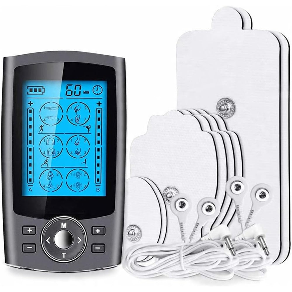 ELECTROSTIMULATION MASSAGER TENS EMS MUSCLE THERAPY Electrostimulation 3in1
