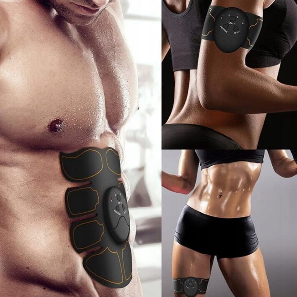 ELECTROSTIMULATOR ABDOMINAL MUSCLES BUTTOCKS LEG MASSAGER 6 MODES Manufacturer code ELEKTROSTYMULATOR MIĘŚNI BRZUCHA