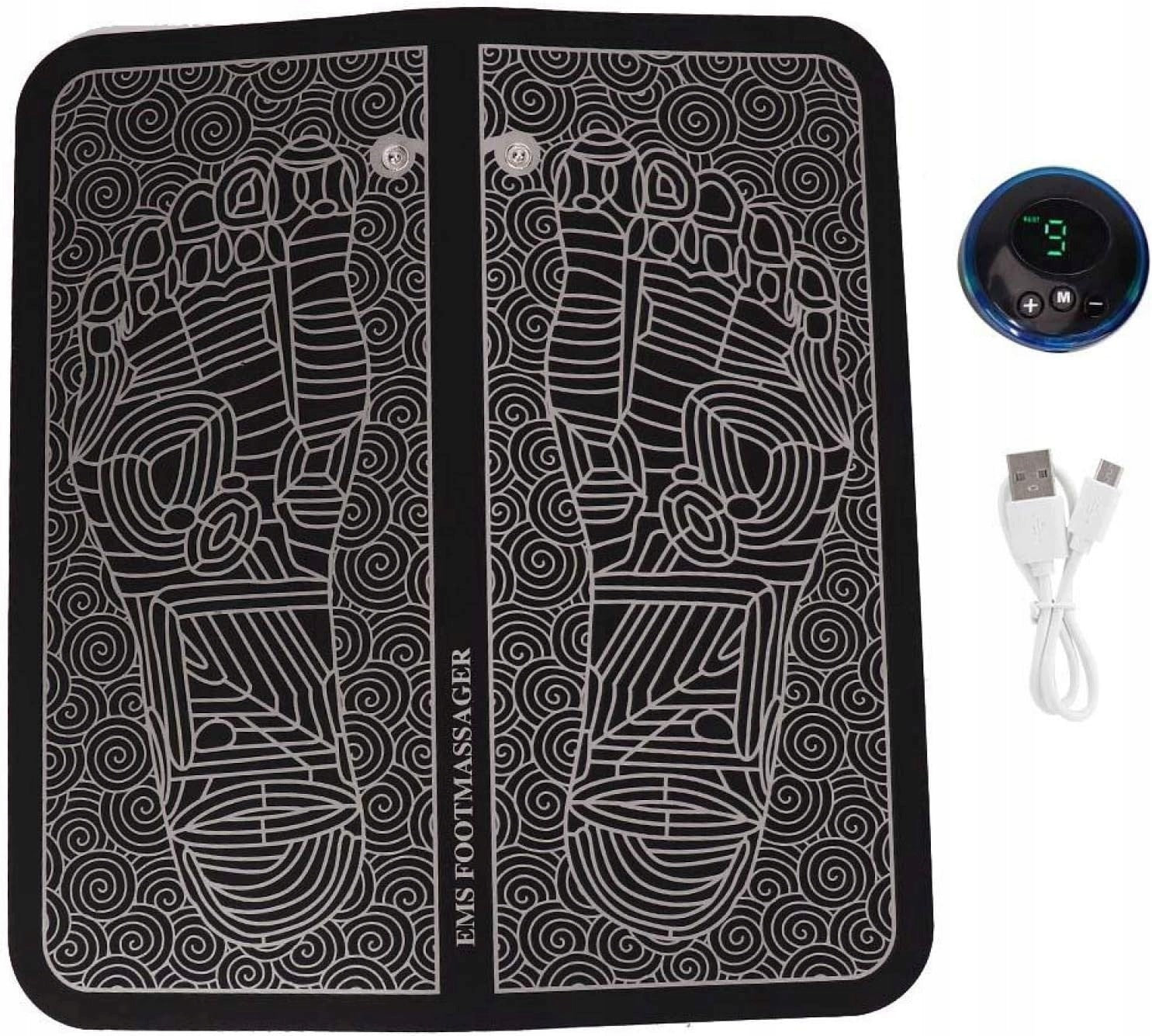 ELECTROSTIMULATOR EMS FOOT MAT ANALGESIC MASSAGE LCD Medical device no