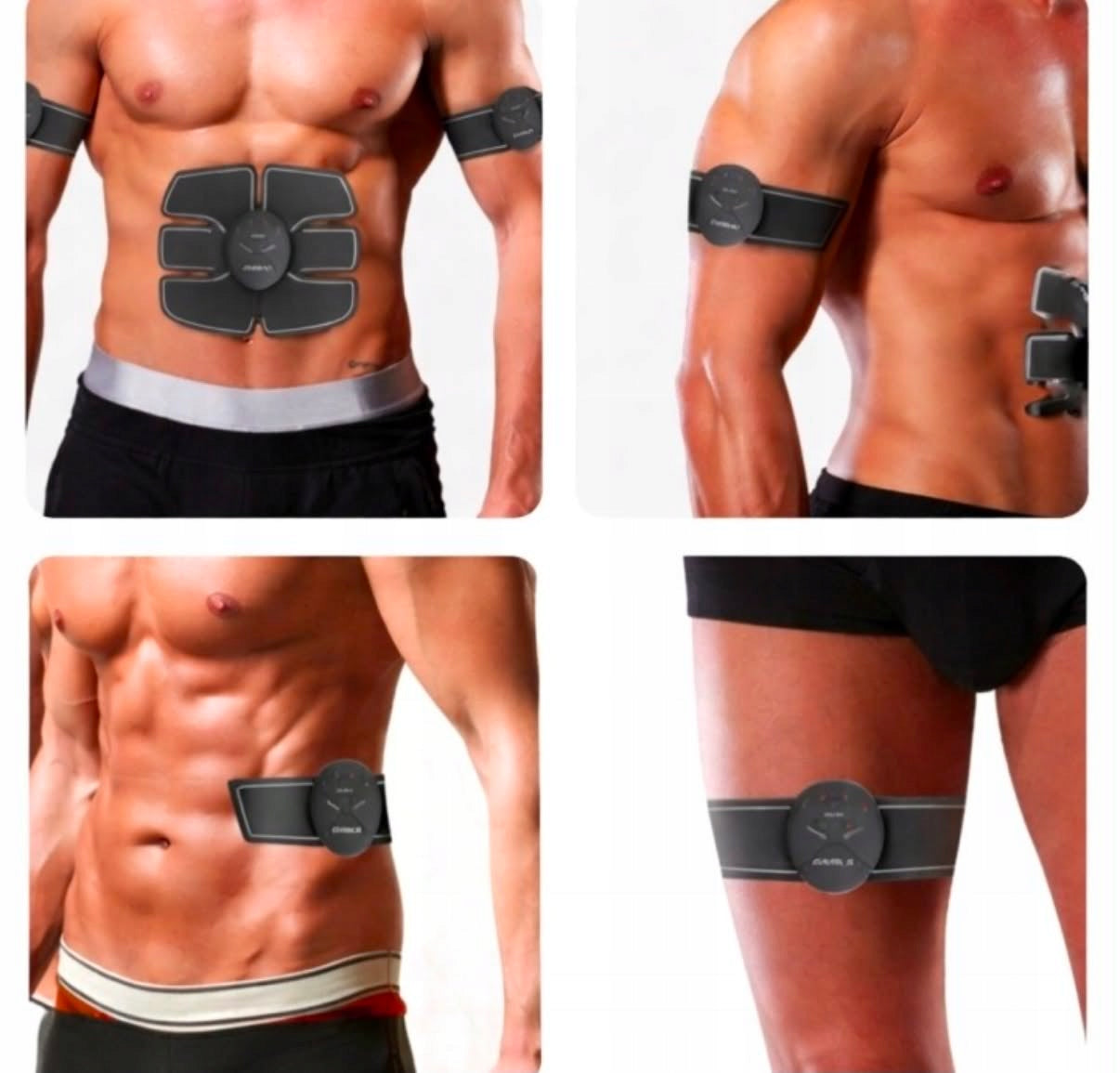 ELECTROSTIMULATOR EMS UNDER FITNESS CLOTHING BACK ABDOMINAL MUSCLE MASSAGER 3IN1 Medical device no