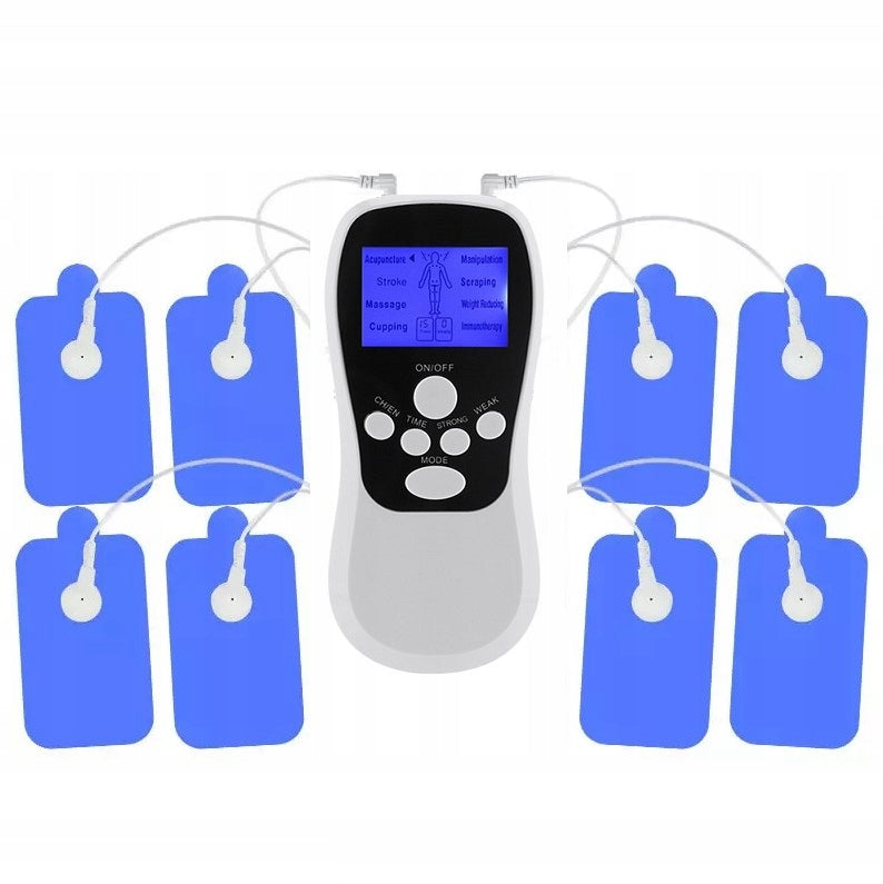 ELECTROSTIMULATOR MUSCLE BODY MASSAGE 8 TYPES