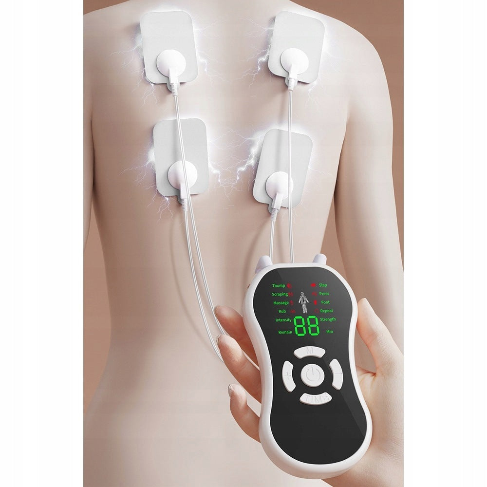ELECTROSTIMULATOR MUSCLE MASSAGE STIMULATION ELECTROTHERAPY 8 Prog Product weight with unit packaging 0.18 kg