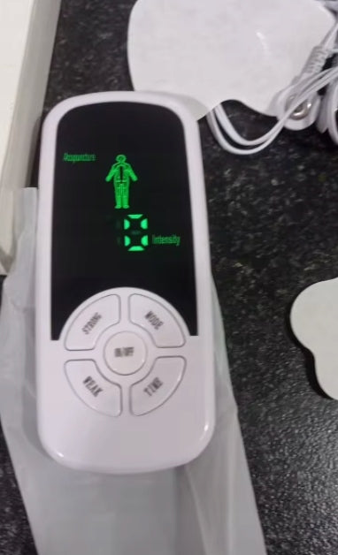 ELECTROSTIMULATOR MUSCLE MASSAGE STIMULATION ELECTROTHERAPY EMS + ELECTRODES Size other
