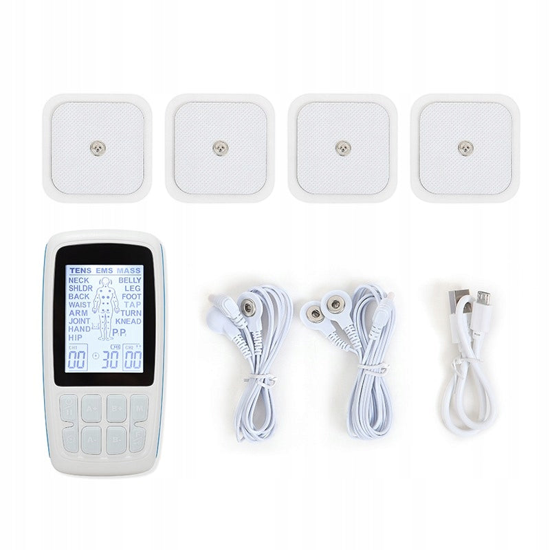 ELECTROSTIMULATOR MUSCLE MASSAGE STIMULATION ELECTROTHERAPY TENS EMS + VIDEO Manufacturer code KRES1010