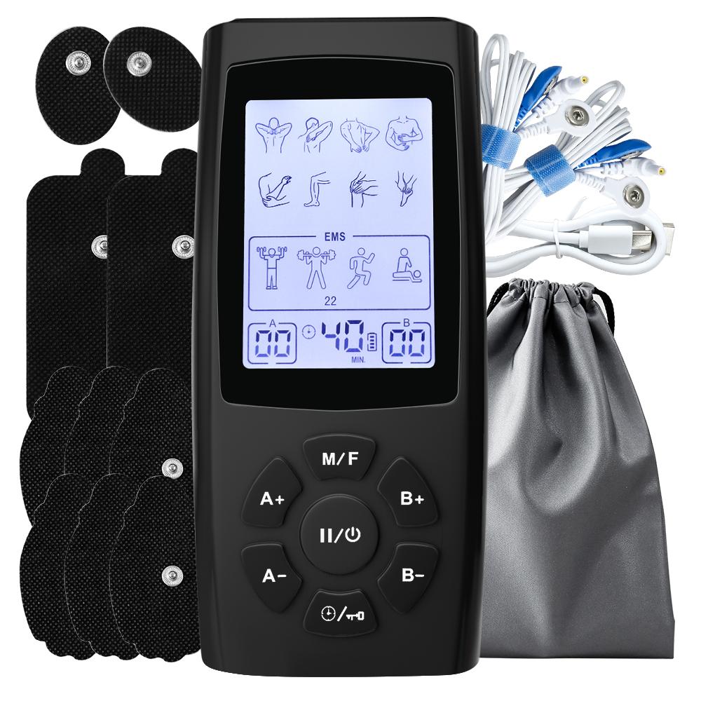 ELECTROSTIMULATOR MUSCLE MASSAGE STIMULATION EMS TENS ELECTROTHERAPY MASSAGER