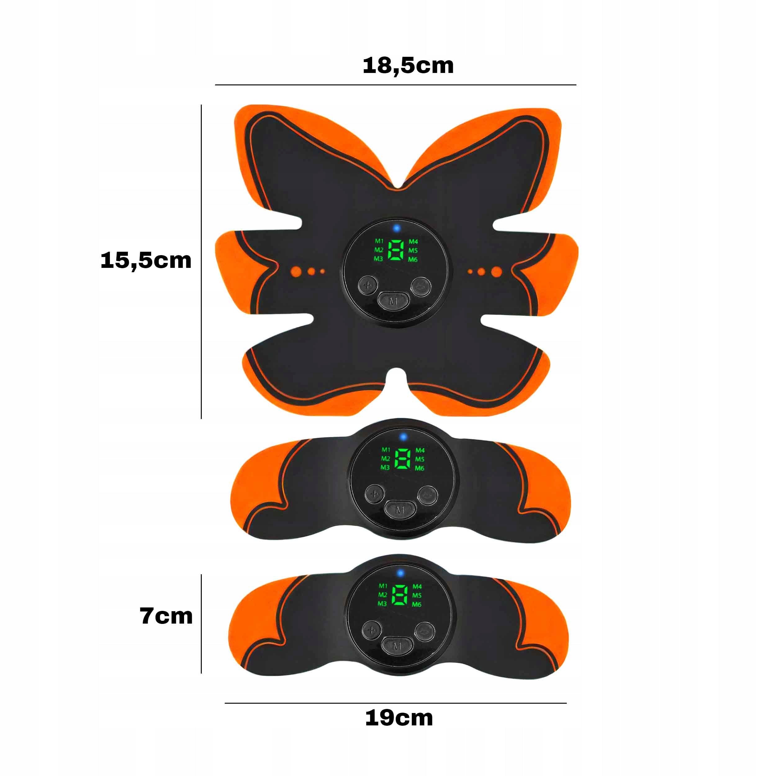 ELECTROSTIMULATOR NECK MASSAGER ABDOMINAL MUSCLES EMS SLIMMING BELT Manufacturer code STYMULATOR ABS SZEŚCIOPAK ODCHUDZAJĄCY MOCNY