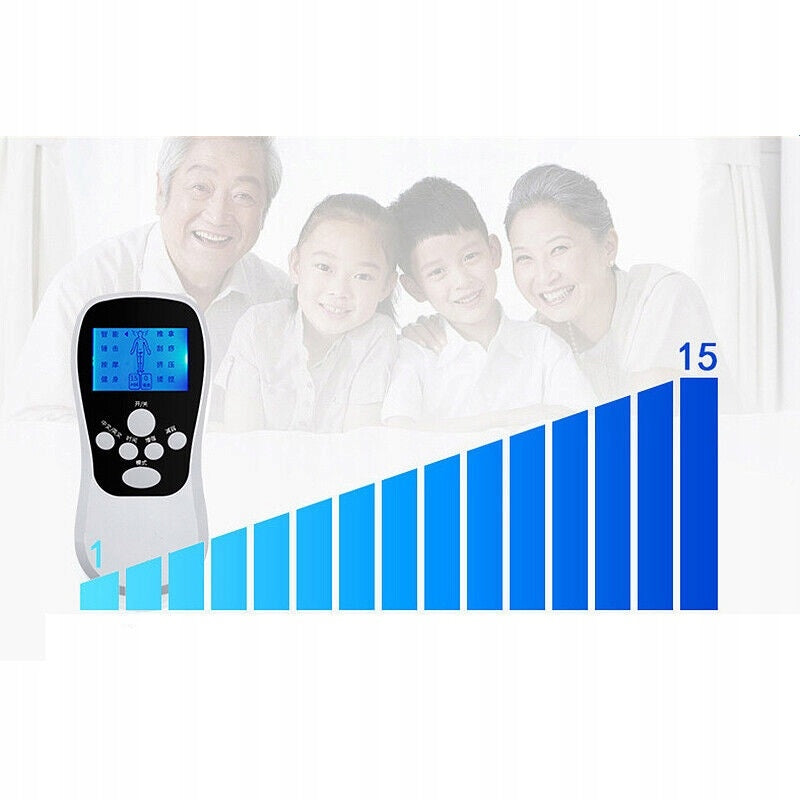 ELECTROSTIMULATOR NERVE MUSCLE MASSAGER 8 TYPES EAN (GTIN) 0191491101465