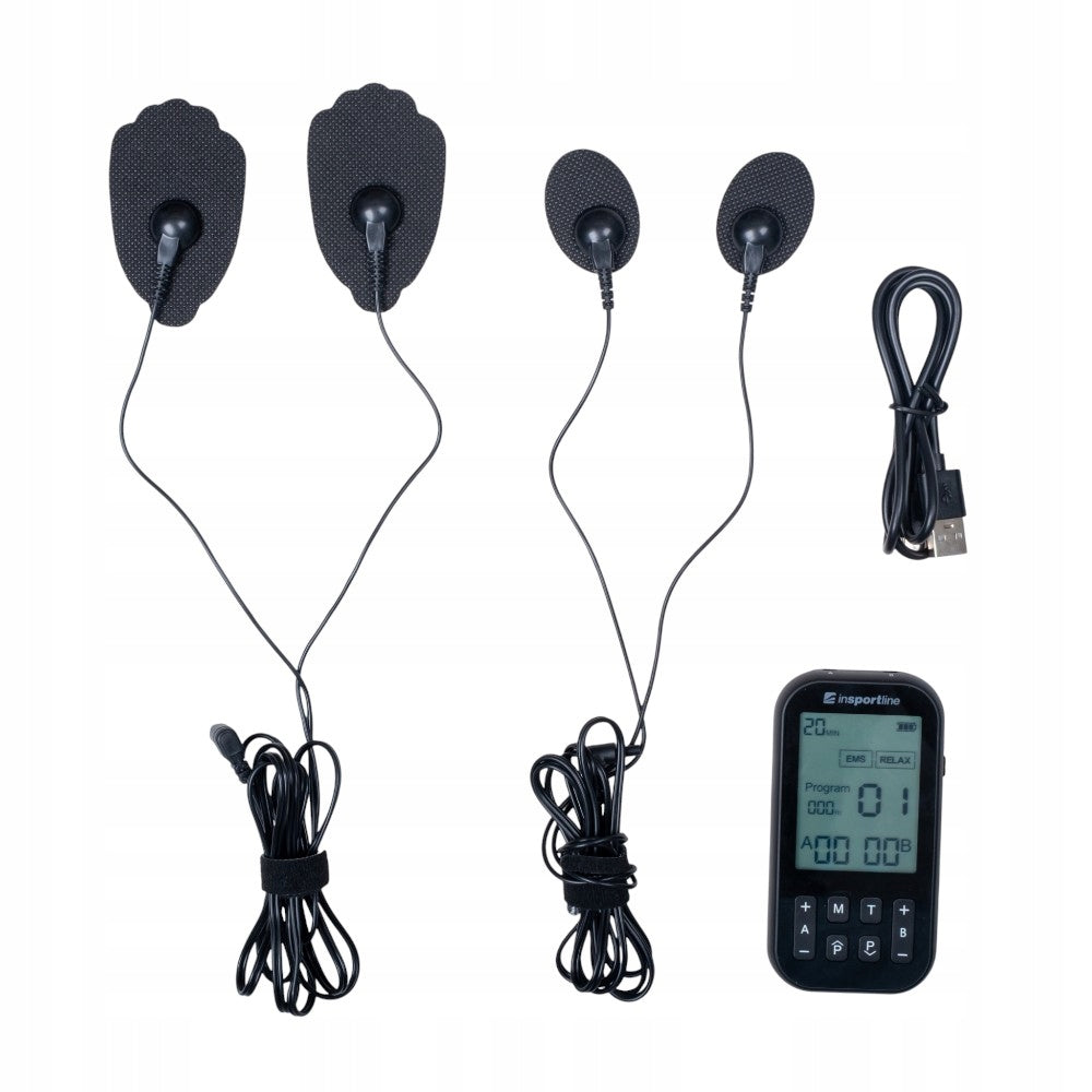 ELECTROSTIMULATOR TENS EMS MASS NERVE MUSCLE MASSAGER 60 PROGRAMS 4K Packaging status original