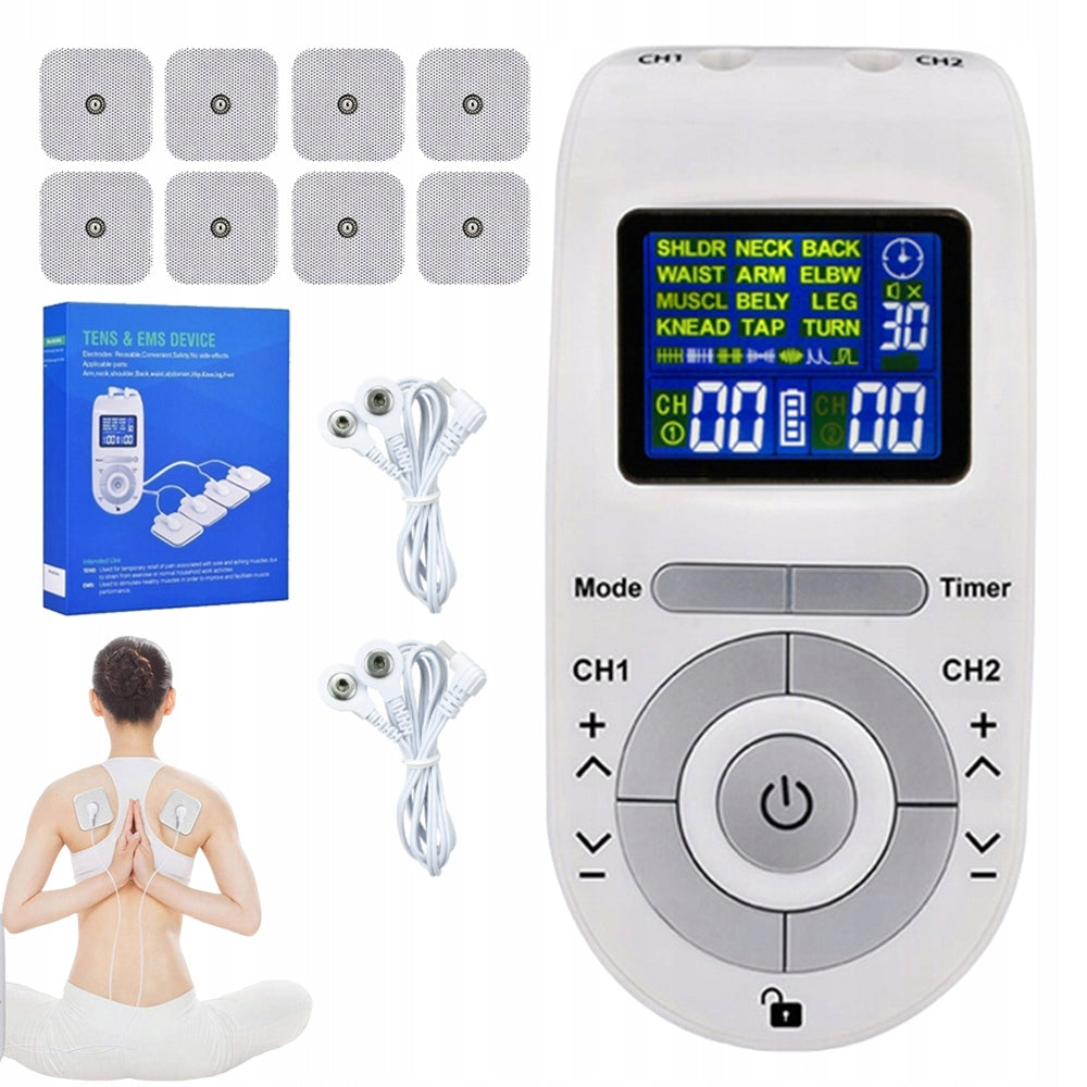 ELECTROSTIMULATOR TENS EMS MASSAGER DEVICE FOR MERIDIAN PHYSIOTHERAPY