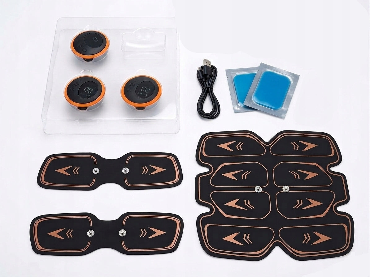 ELECTROSTYUMLAOTR ABDOMINAL MUSCLES BACK LEGS ARMS EMS