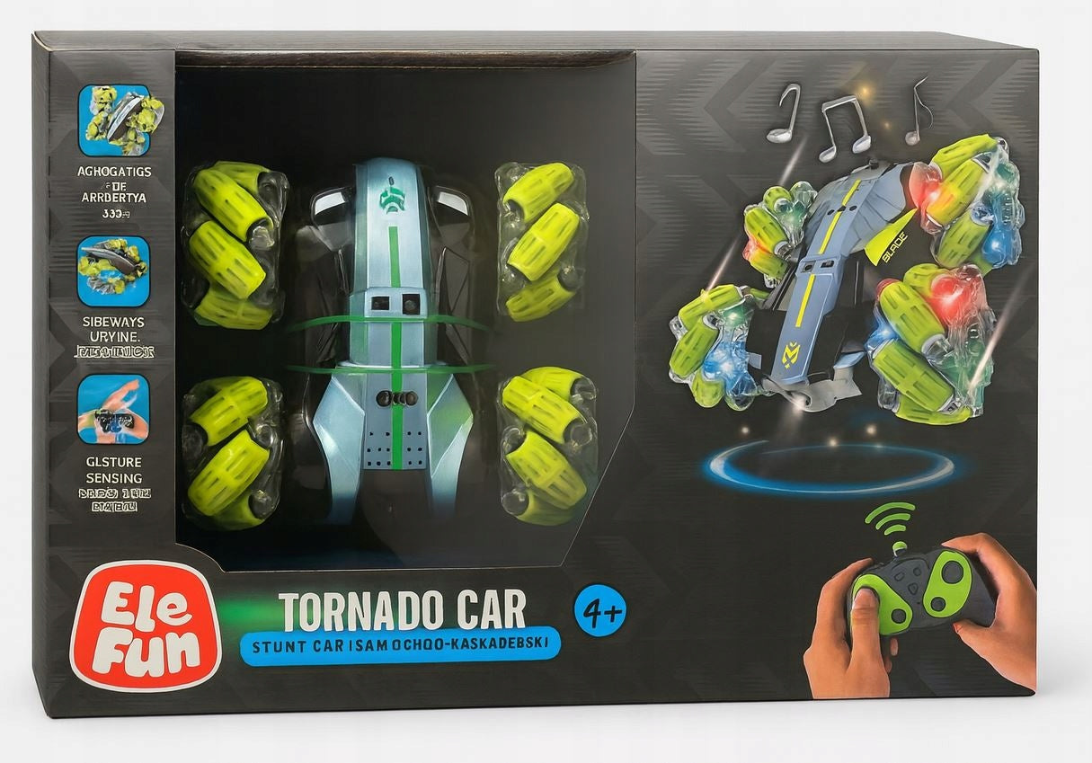ELEFUN STUNT CAR TORNADO CAR remote controlled Remote control stunts