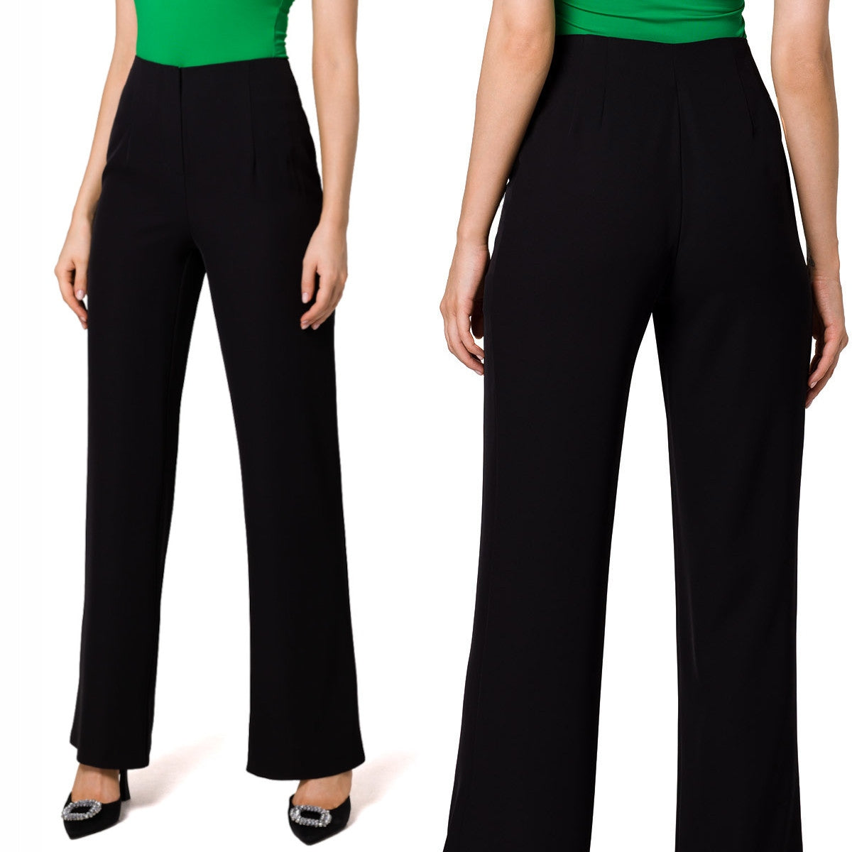 Hose für Damen K162, schwarz 
