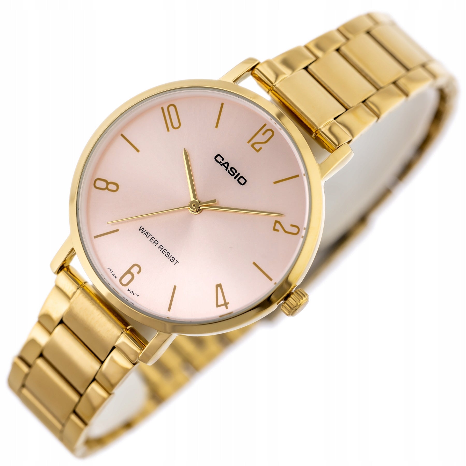 ELEGANT GOLD WOMEN'S WATCH CASIO LTP-VT01G-4B + GIFT BOX Gender woman