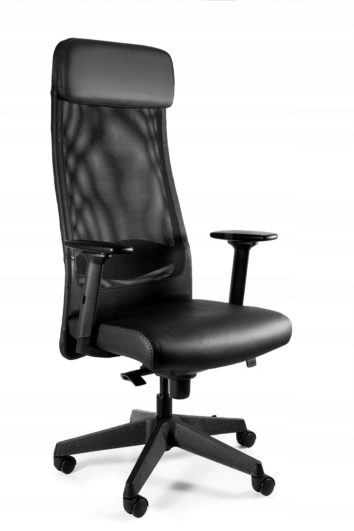ELEGANT OFFICE CHAIR ARES SOFT HL LEATHER BLACK