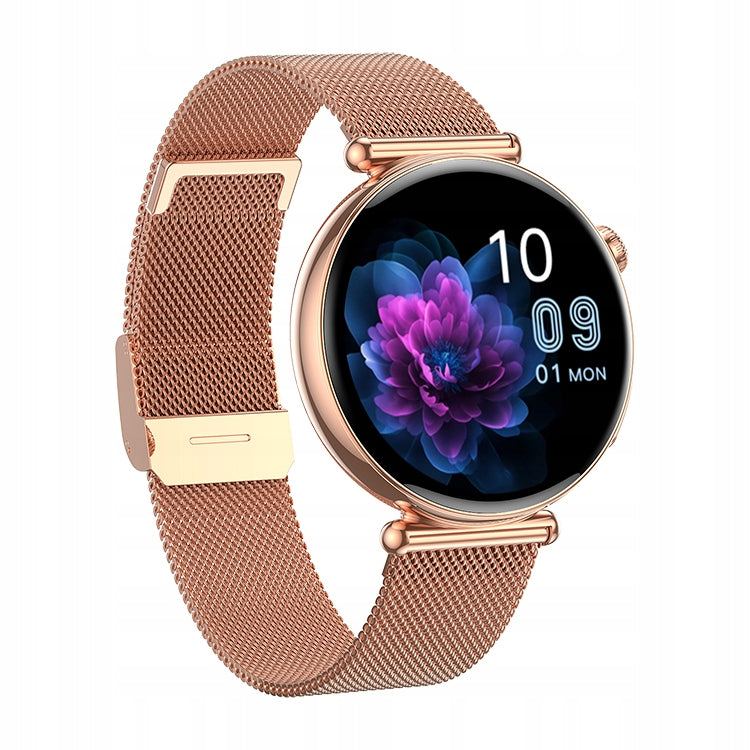ELEGANT SMARTWATCH WOMEN'S GOLD AMOLED CARDIO EKG IP68 MENU PL 2 STRIPES Manufacturer code ET491