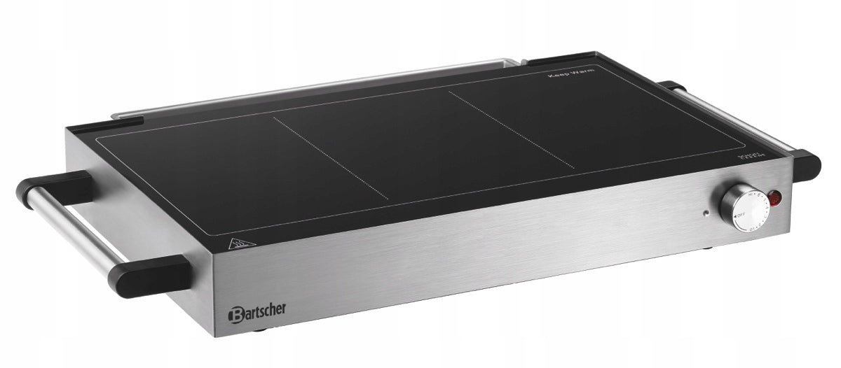 ELEGANT SMOOTH GLASS GRILL PLATE BARTSCHER Power rating 2500 W