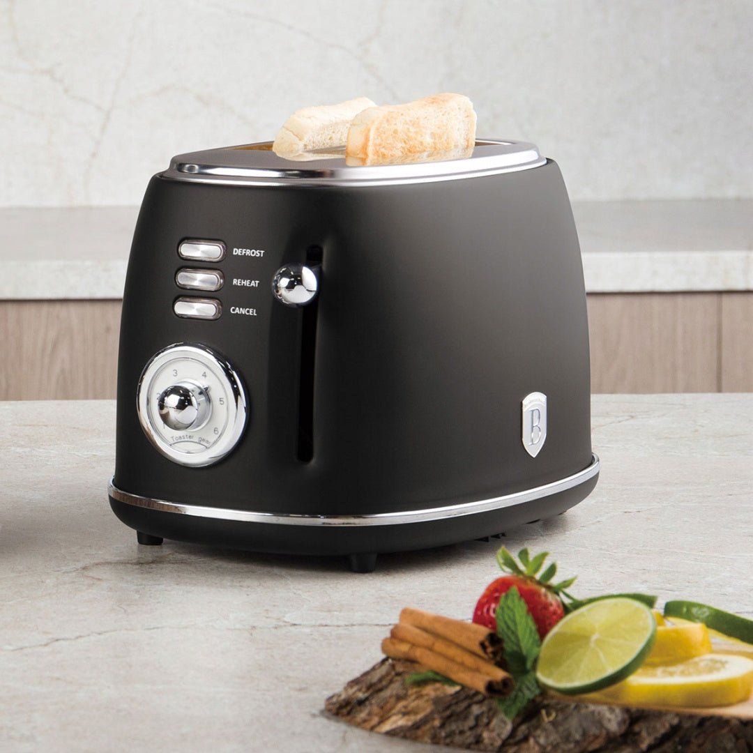 ELEGANT TOASTER FOR CROUTONS - MATT BLACK Power rating 850 W