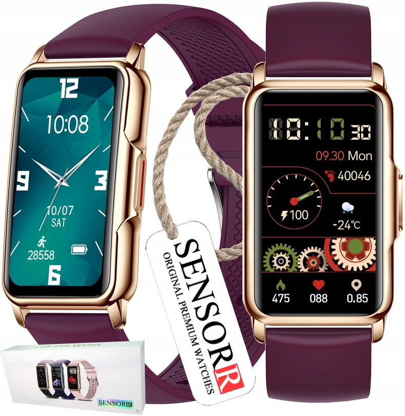 ELEGANT WOMEN'S SMARTWATCH SMARTBAND FOR WOMEN POLISH MENU Brand Sensorr