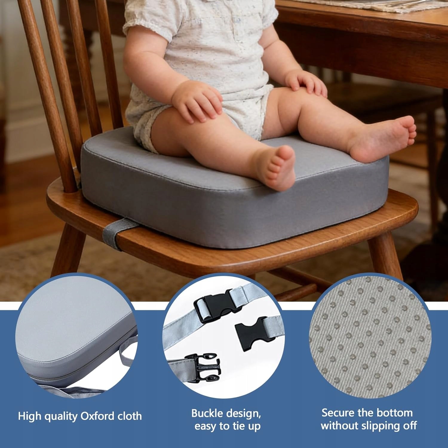 ELEVATION OF CHILD SEAT 34X34X9CM PORTABLE ANTI-SLIP Brand no brand