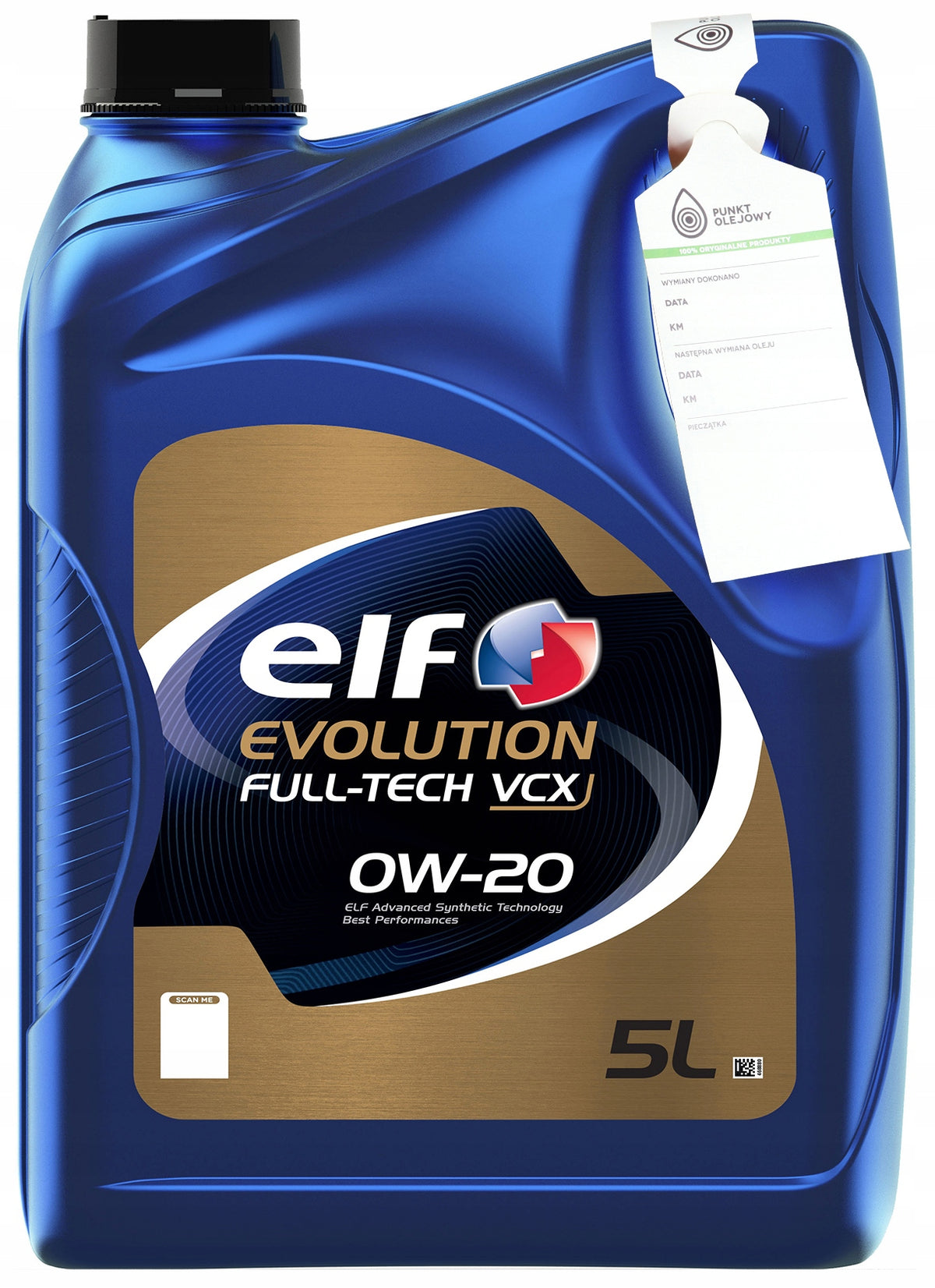 ELF 0W205VCX/OLE OIL ELF 0W-20 EVOLUTION FULL-TECH VCX 5