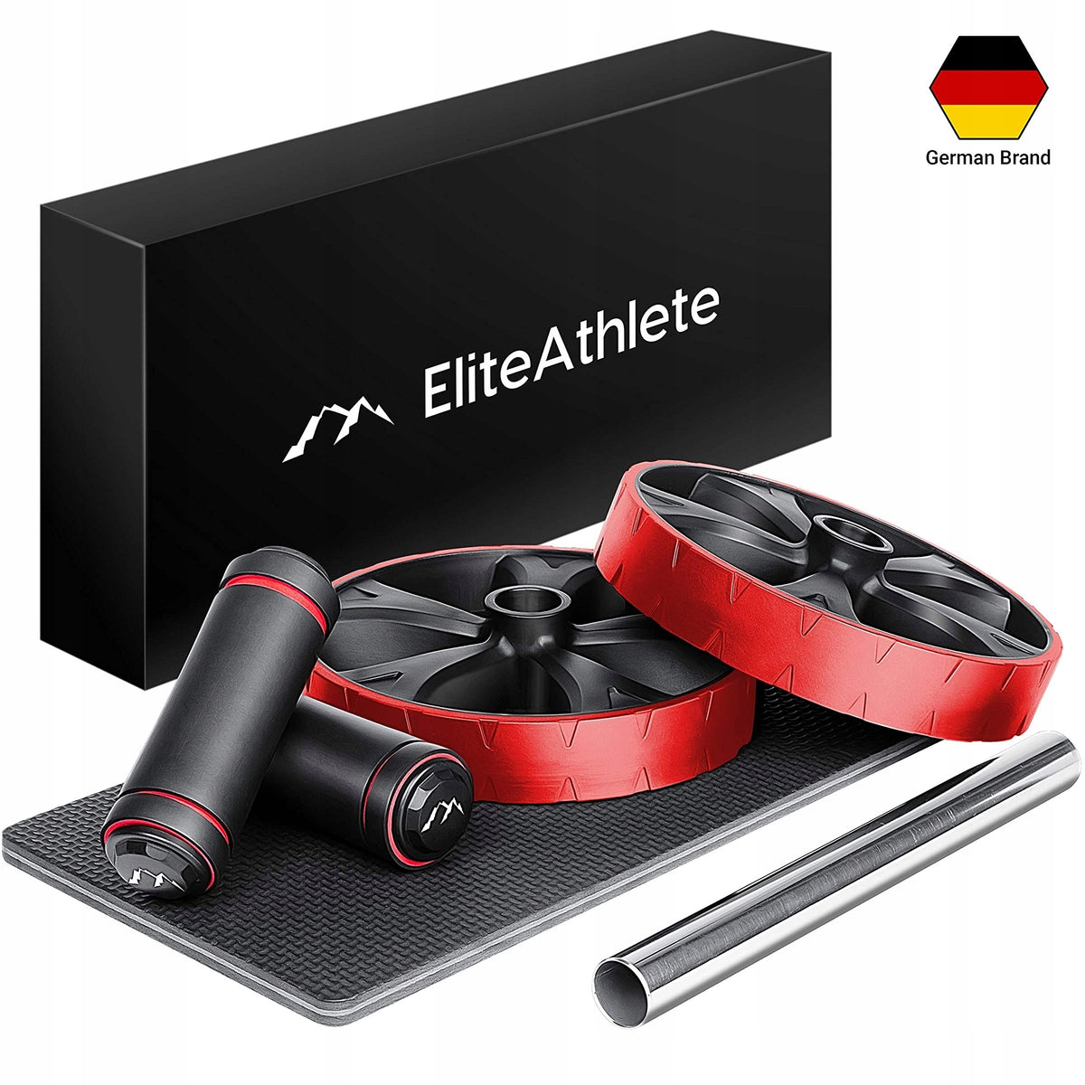 ELITEATLETE AB Scooter Black and Red Roller