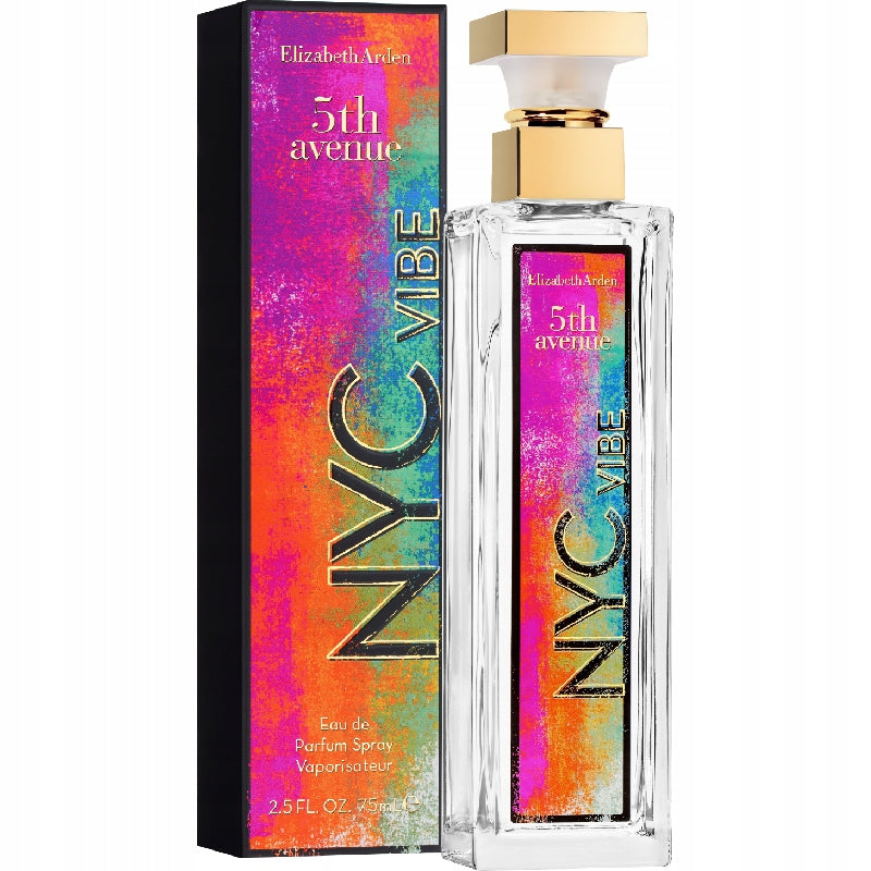 ELIZABETH ARDEN 5th Avenue NYC Vibe EDP 75ml EAU DE PARFUM FOR WOMEN