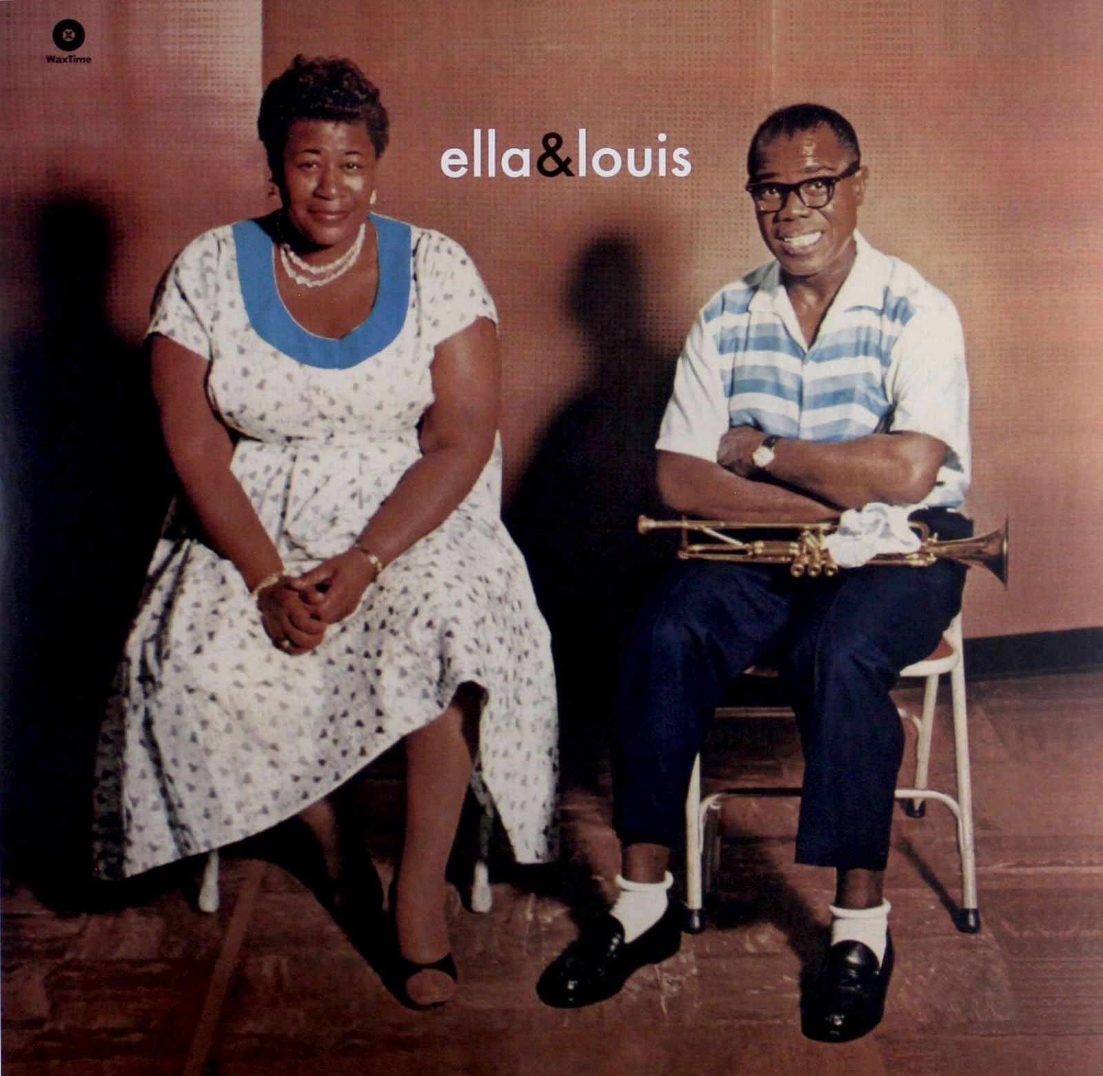 Vinyl-Schallplatte LP Ella Fitzgerald, Louis Armstrong - Ella &amp; Louis 12" 