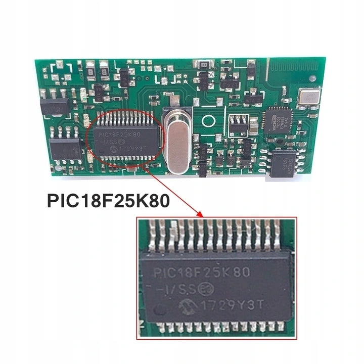 ELM327 Bluetooth OBD2 Scanner - PIC18F25K80 Chip - Mini Size - Compatible with Torque App Manufacturer code elm327_pic18f25k80
