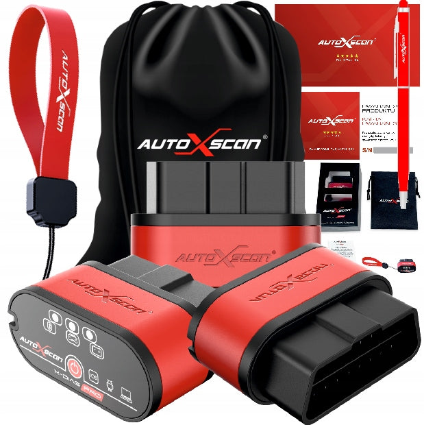 ELM327 DIAGNOSTIC INTERFACE AUTOXSCAN X-DIAG PRO + CASE + LEASH BT 5.0 EAN (GTIN) 6976074580028