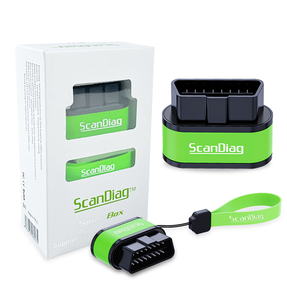 ELM327 DIAGNOSTIC INTERFACE SCANDIAG SMARTBOX + CASE + LANYARD BT 5.0 Brand ScanDiag