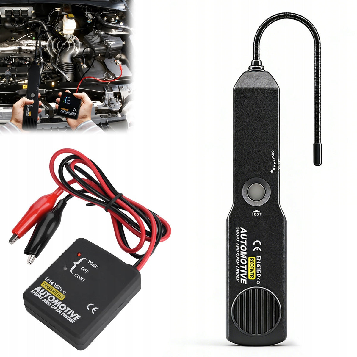 EM415 TESTER CABLE CONTINUITY METER SHORT CIRCUITS OF INTERRUPTED INSTALLATIONS