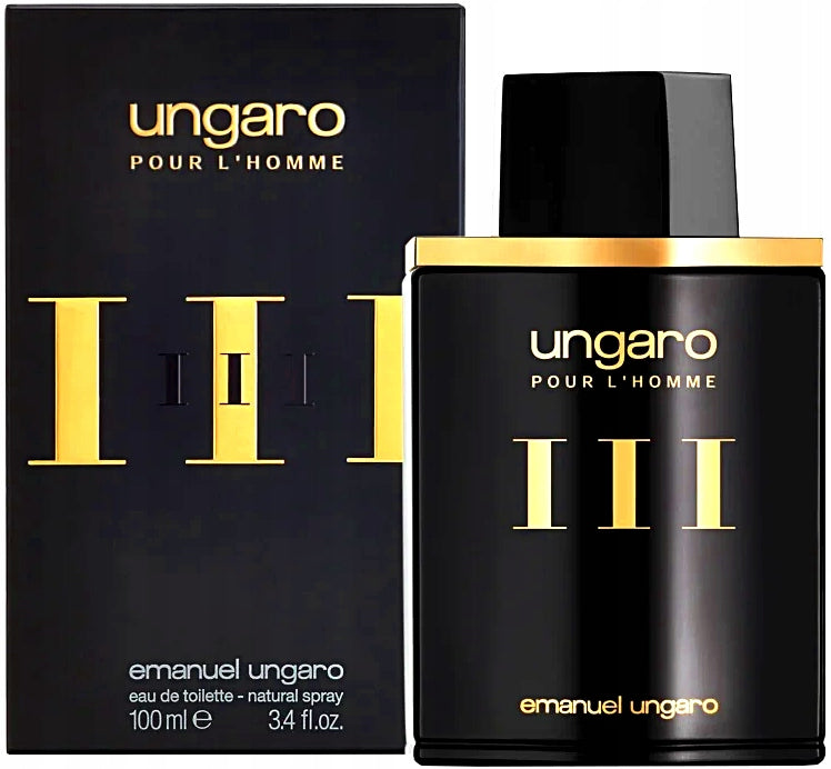 EMANUEL UNGARO POUR L'HOMME III EDT 100ML ORIGINAL