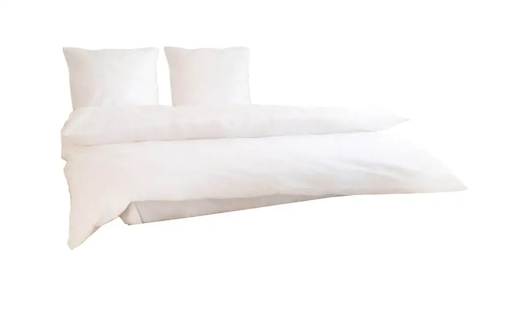 EMBROIDERED bedding with a sheet 160 x 200 WHITE Brand Fan
