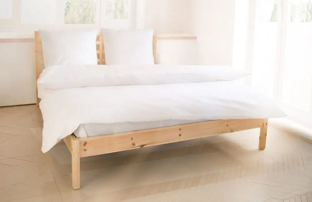 EMBROIDERED bedding with a sheet 160 x 200 WHITE Comforter cover width 160 cm