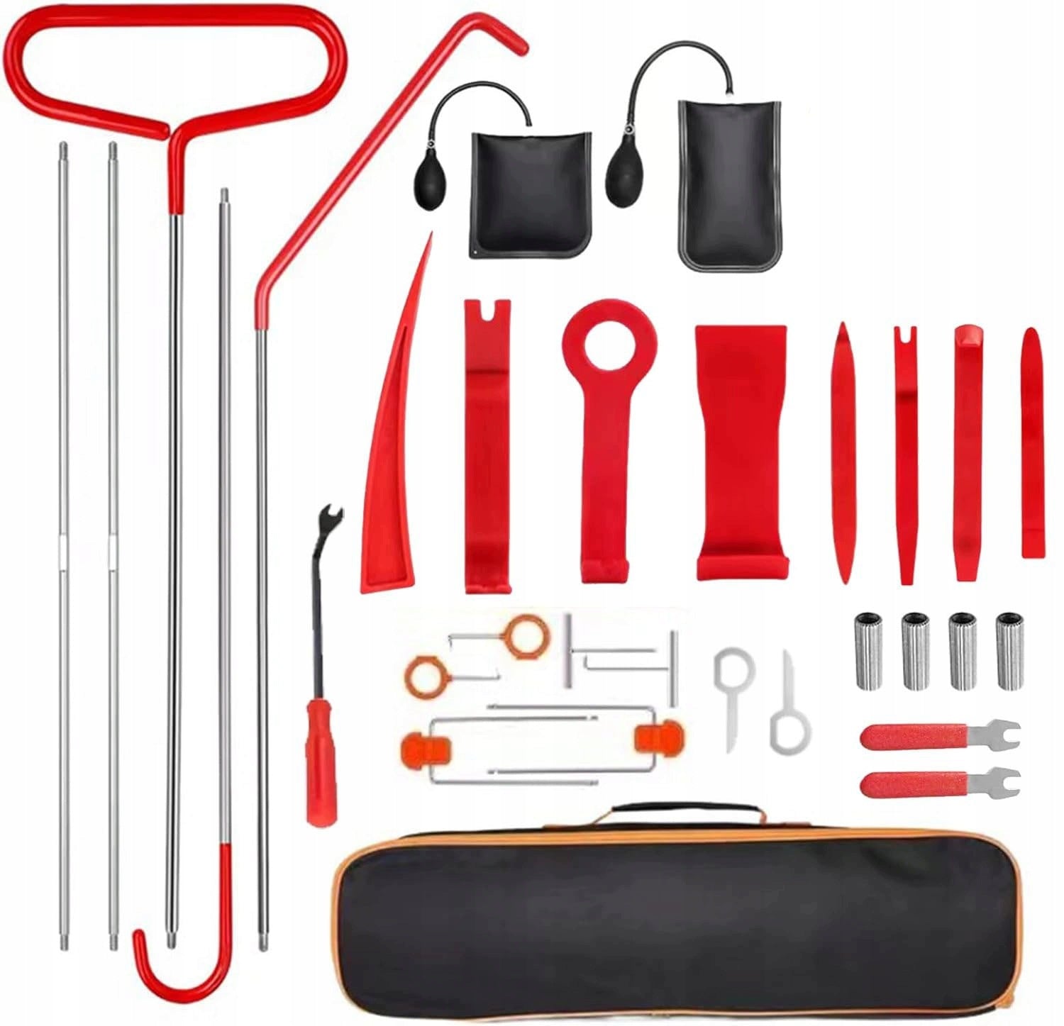 EMERGENCY CAR DOOR OPENER TOOL KIT 32 ELEMENTS