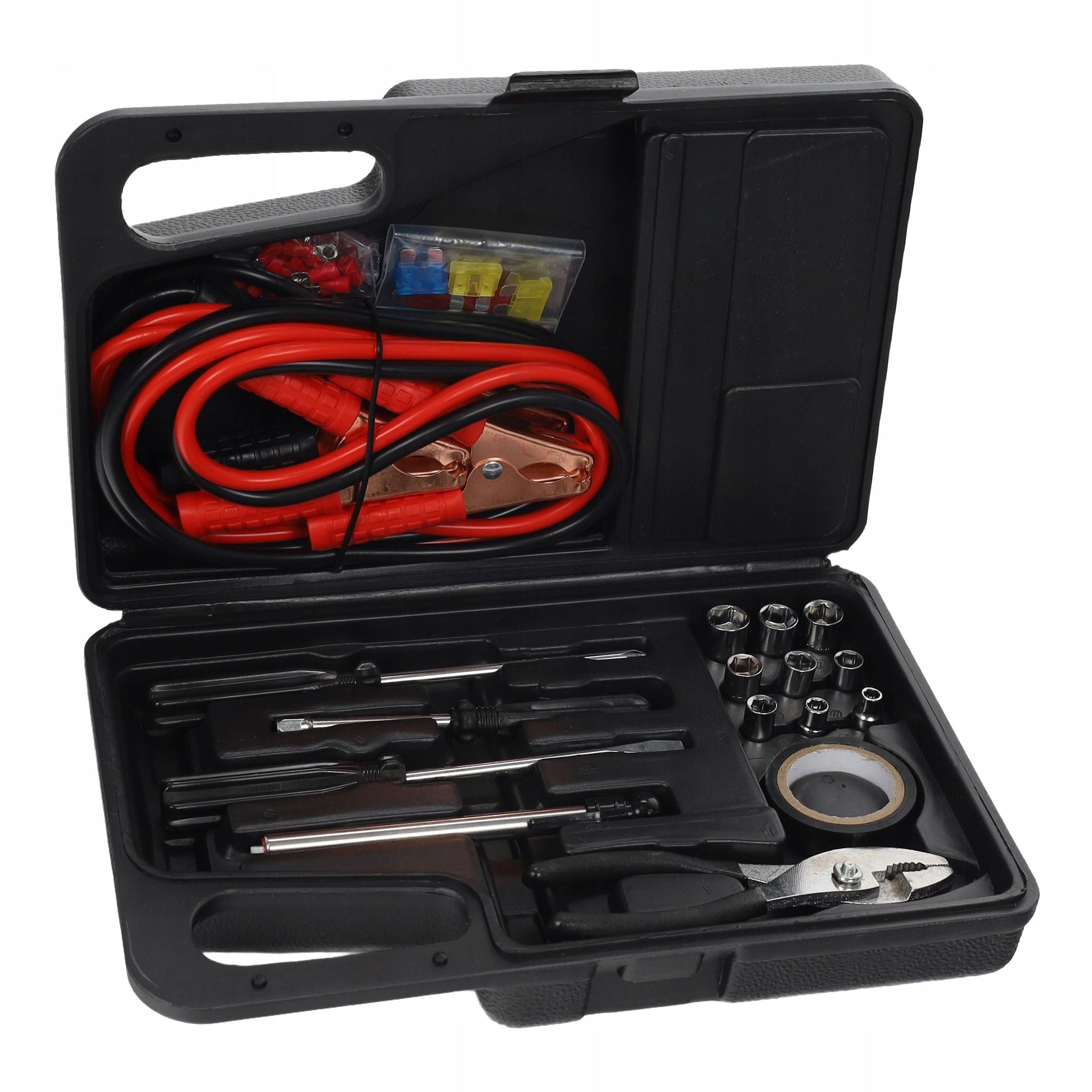 EMERGENCY CAR STARTER CABLES SCREWDRIVERS FUSES EAN (GTIN) 5902537876910