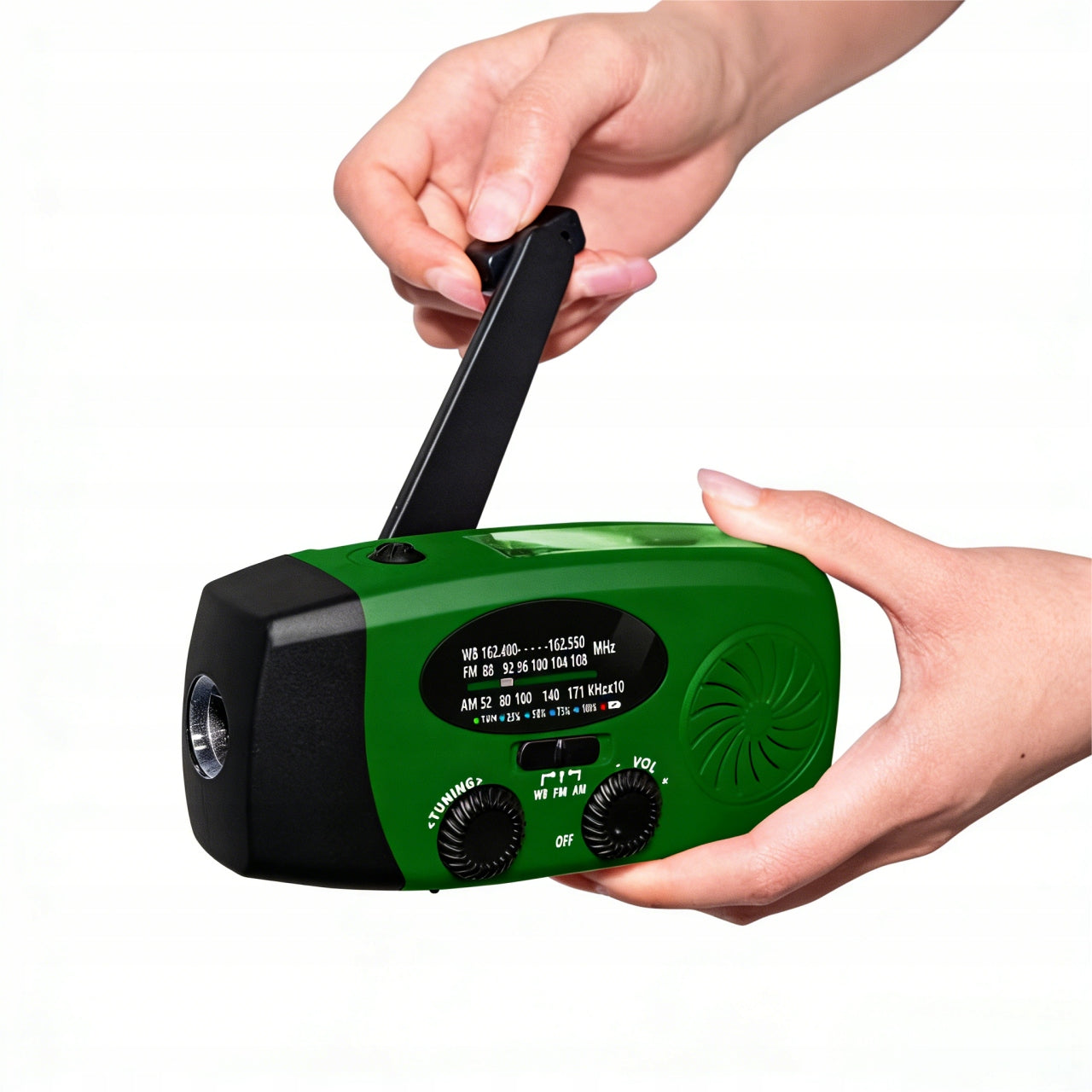 EMERGENCY RADIO FM AM WITH POWERBANK 3CHARGING MODES FOR CAMPING TOURISM Packaging status original