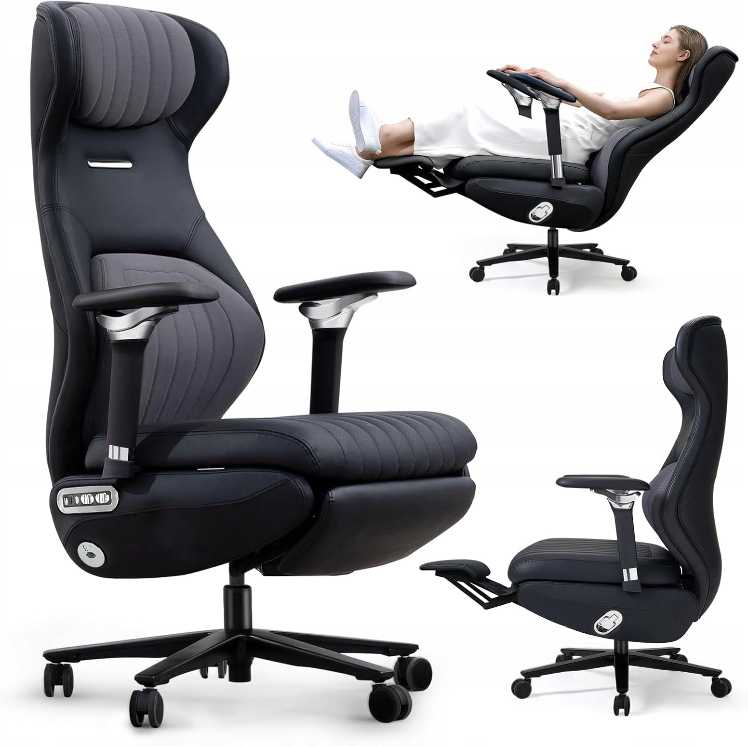 EMIAH Ergonomic Boss Chair, 8D J780 Electric Office Chair