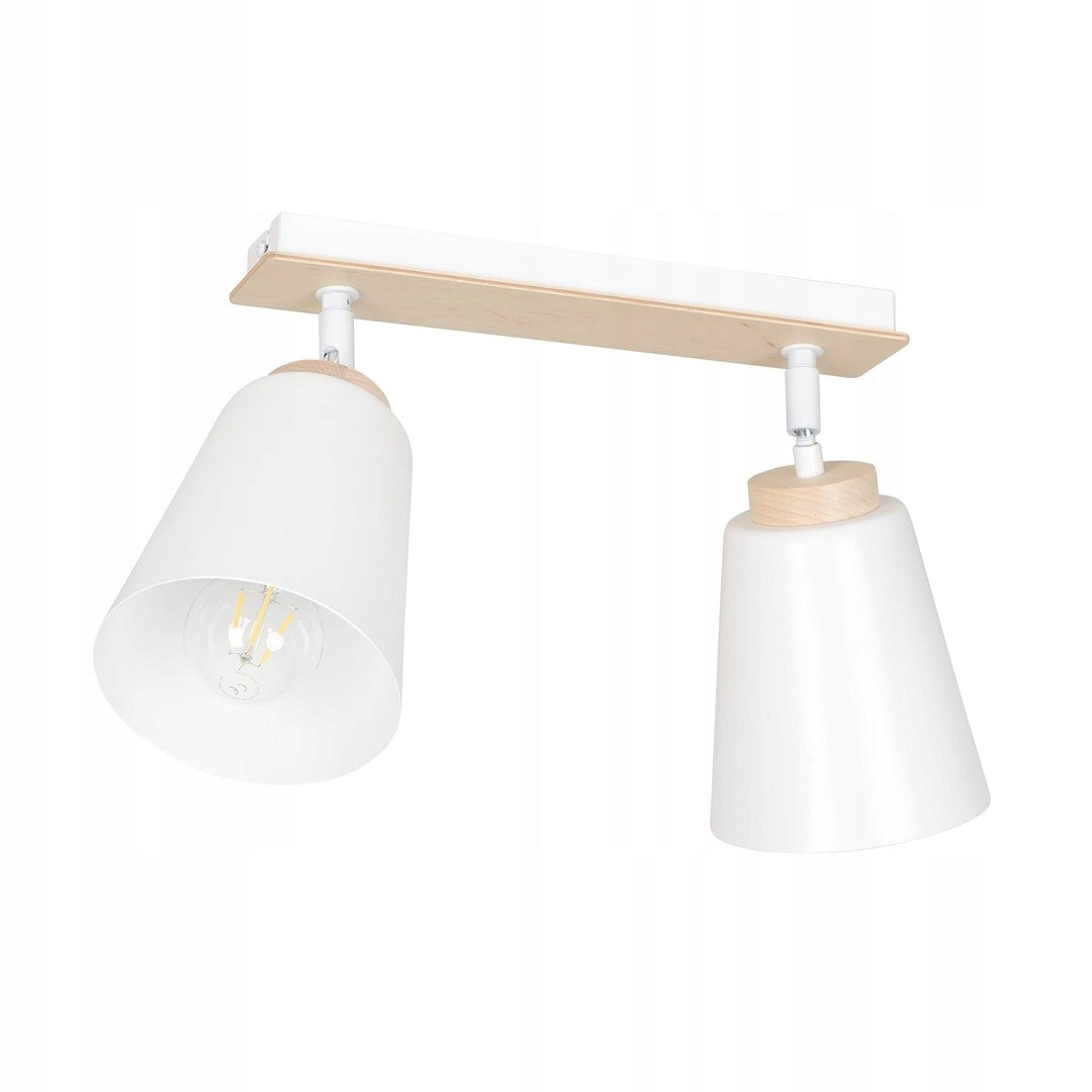Emibig šviestuvas Atlas 2 White