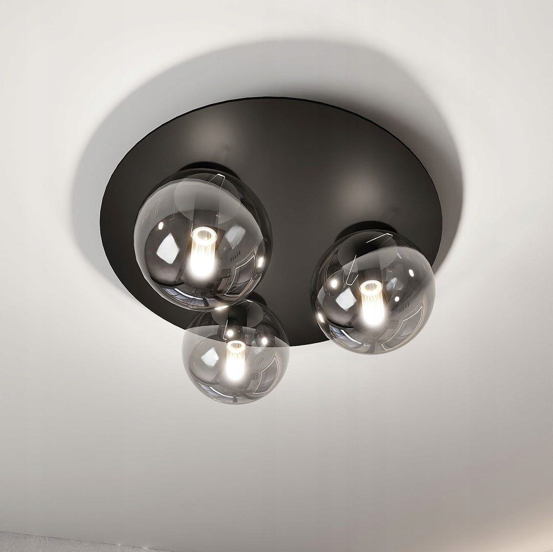 Emibig šviestuvas Solar 3 Black/Grafit