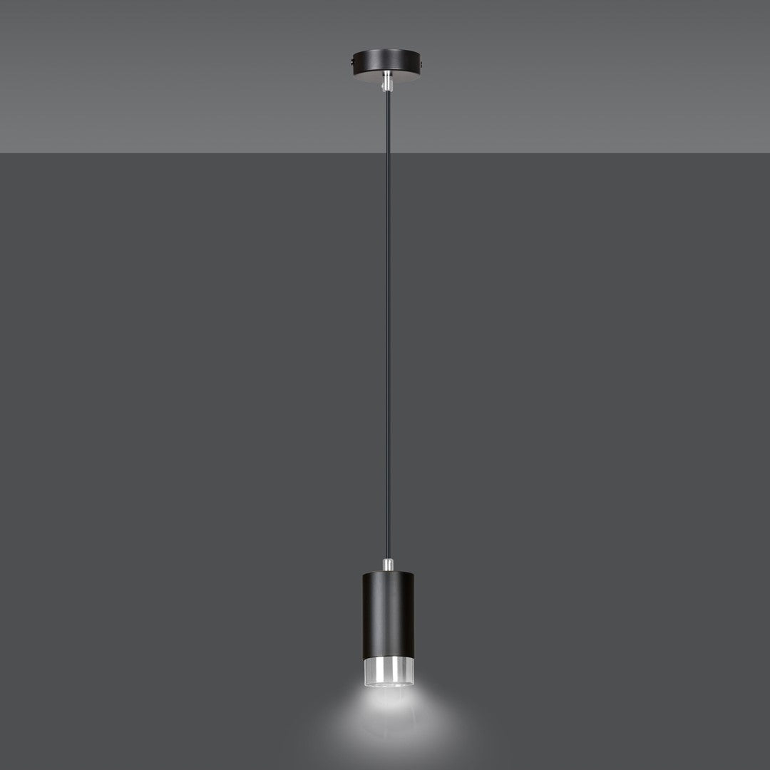 Emibig šviestuvas Fumiko 1 Black Chrome