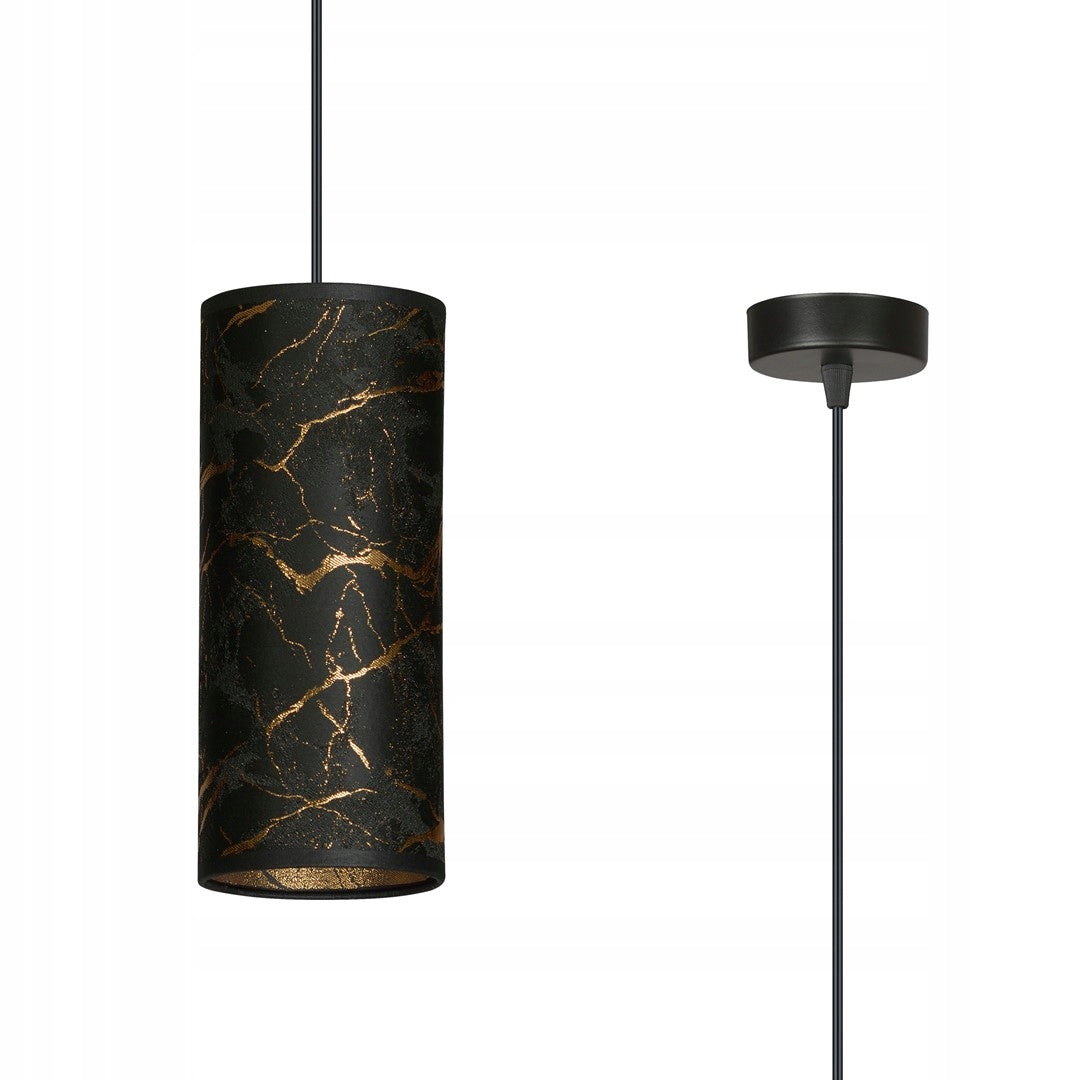 Emibig pakabinamas šviestuvas Karli 1 BL Marbel Black